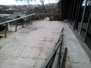 Resurfacing the Deck Nov 2014